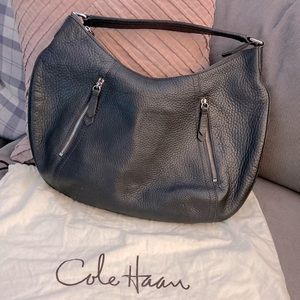 Cole Haan Leather Bucket Bag